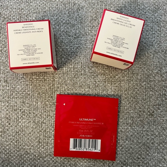 Brand new three Shiseido samples - Picture 2 of 5